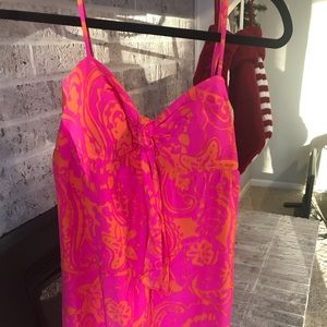 EUC Charlotte Empire Waist Silk dress